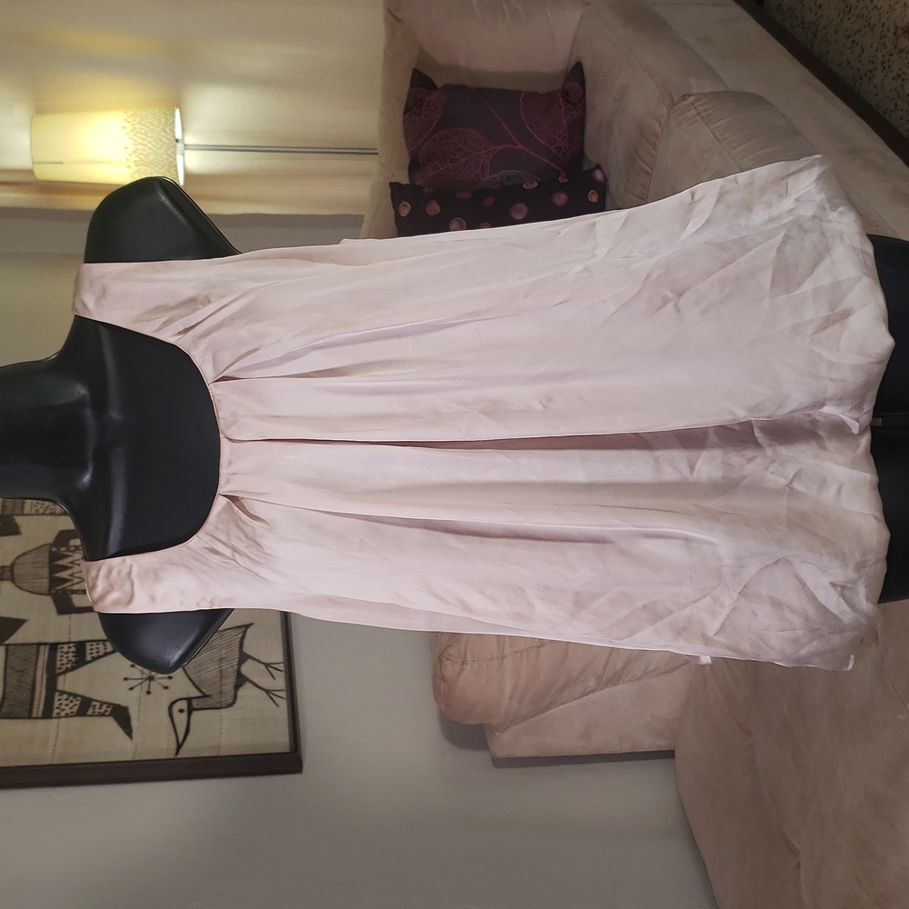 Blush H&M draped sleeveless blouse